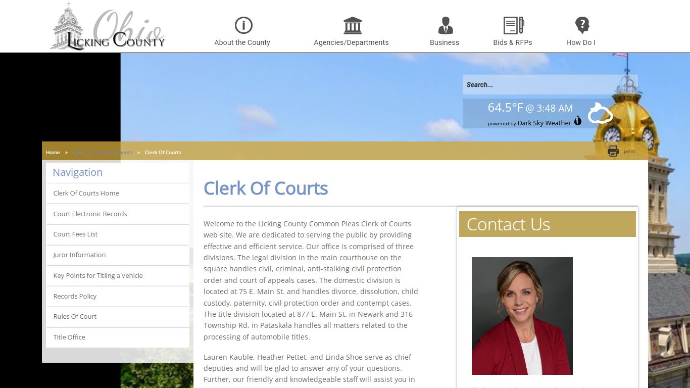 Licking County - Clerk Of Courts